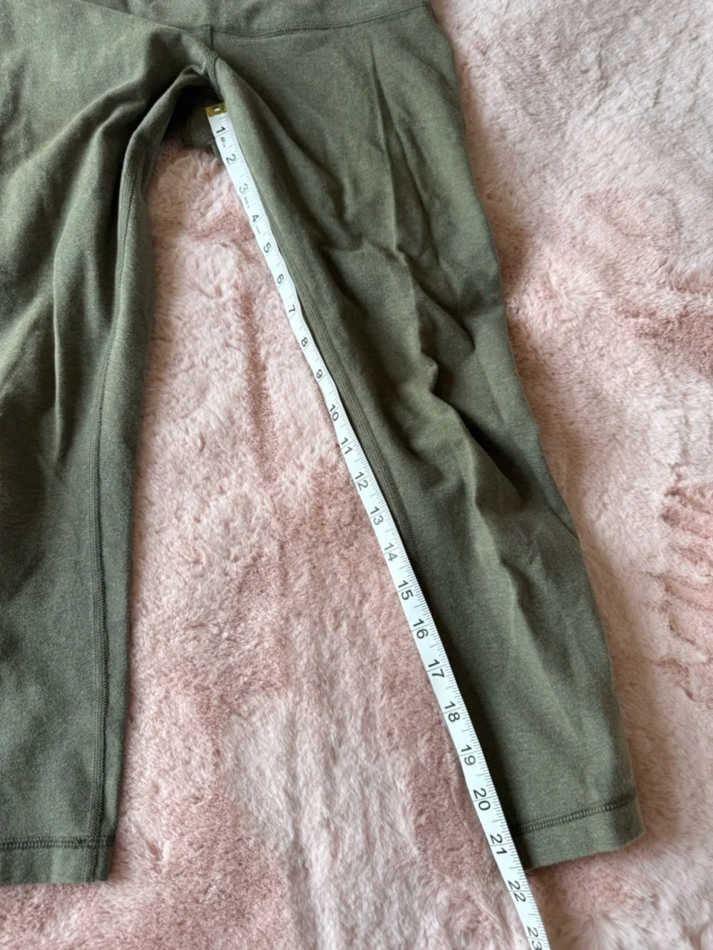 Lululemon Olive Green Leggings Size 6